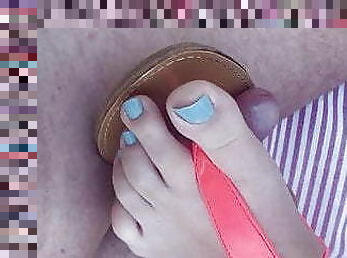 Sandals footjob 2 