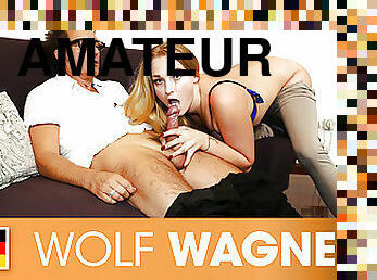 Naughty teen Scarlett picked up &amp; boned hard! Wolfwagner.com