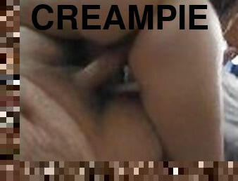 College Teen Reverse CowGirl & Super Rough Creampie