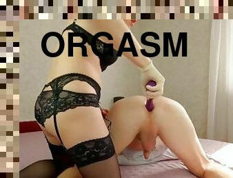 orgasm, amatör, anal, leksak, massage, fingerknull, strumpor, rumpa-butt, latex, bollar