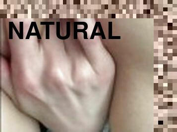 Horny teen tries to cum with a toy, then put her fingers in her incredible wet pussy