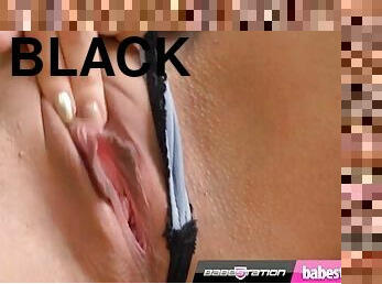 Zara Mae black skirt wank