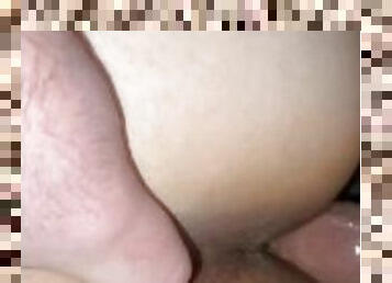 traseiros, enganar, estilo-cão, orgasmo, esposa, amador, mulher-madura, casal, bbw, pov