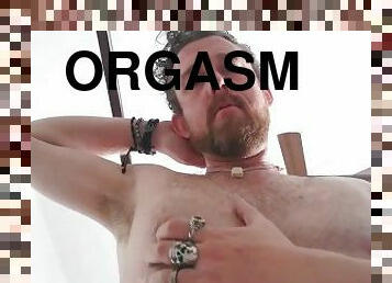 onani, orgasme, kæmpestor-pik, hardcore, spiller, beskidt, synsvinkel, sperm, solo, pik