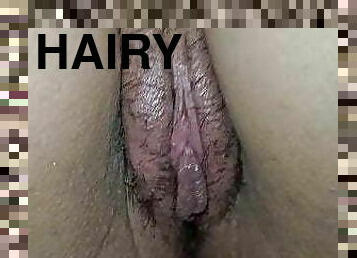 Her hairy pussy makes me want to cum