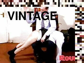 vintage, klassisk, retro, britisk, spanking