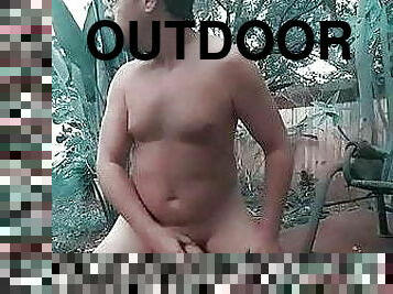 Matty Muse Masterbating Naked Outdoors