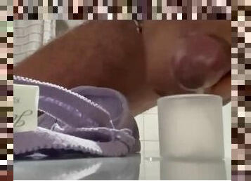 Preparing a Shot of Hot Cum for You to Drink!