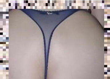 Fucking a big Latin ass! Wear a very sexy thong!