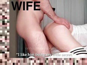 Hotwife Humiliates Husband By Dirty Talking About Her Secret Cuckold Encounter  Doggystyle POV