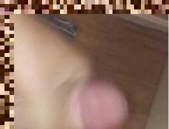 baignade, masturbation, amateur, gay, maison, secousses, solo