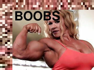 Huge Boobs - Ay Superior Human Being - Blonde Fitness Model