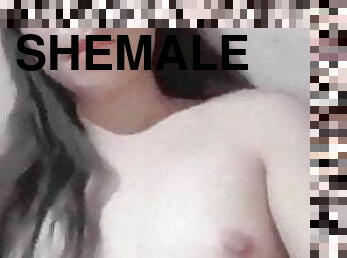 masturbation, transsexuelle, ladyboy, belle, solo, philippine