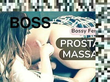 Bossy FEMDOM - PROSTATE massage approved... Orgasm denied!