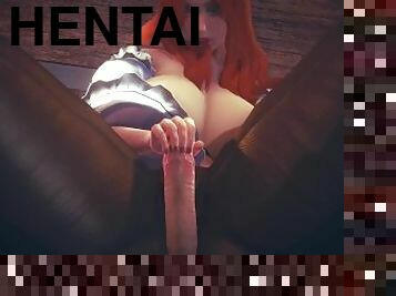 cul, gros-nichons, anal, hentai, 3d