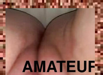 masturbation, orgasm, fitta-pussy, fru, amatör, mogen, milf, sovande, bbw, pov