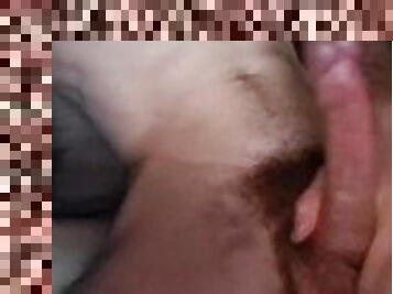Olied cock with MASSIVE CUMSHOT