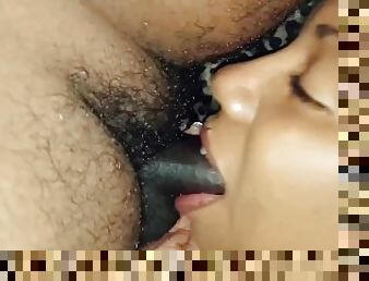 Deepthroat Cumshot On Ebony Girl Face