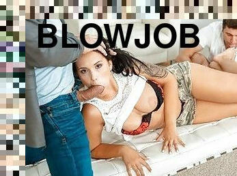 blowjob, tenåring, handjob, hanrei, kontanter, virkelig, tattoo