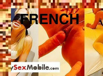 French blonde Megane Lopez rimming and riding