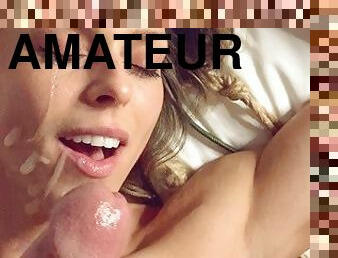 masturbation, amateur, fellation, ejaculation-sur-le-corps, compilation, point-de-vue, sur-le-visage, ejaculation, petits-seins