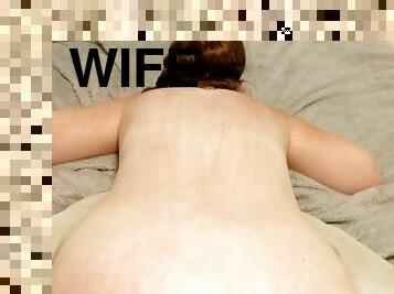 Curvy Wife Gets Spanked, Fingered, and Cums *Real Amateur*
