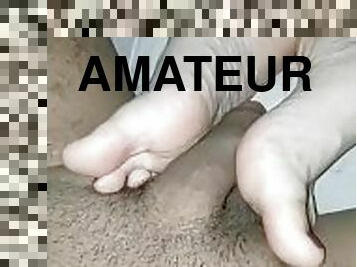 masturbare-masturbation, amatori, bunaciuni, laba, picioare, fetish