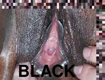 extremo, masturbación, coño-pussy, negra-ebony, negra, prieto, húmedo