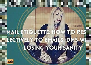 2021 Sex Worker Survival Guide Conference - Email Etiquette