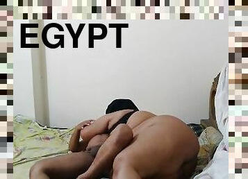 Egyptian MILF stepmom ties stepson to bed and fuck - Huge Cum