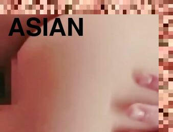 asiático, traseiros, amador, anal, japonesa, penetração-de-braço, buraco-velho, coreano, falando, áspero