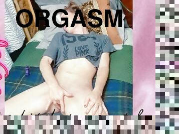 Horny Slut Masturbates Until Orgasm On Camera