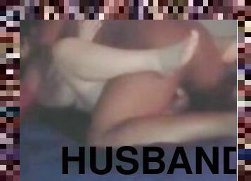 BBC Breeding Married Latina while husband watches