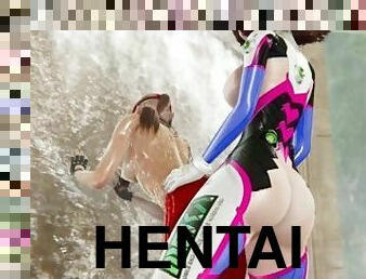 anal, compilação, hentai, 3d