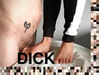 cumshot, gigantisk-kuk, gay, fötter, muskulös, twink, stövlar, tatuering, kuk