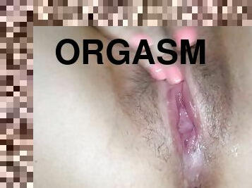 klit, onani, orgasme, fisse-pussy, kone, amatør, skønheder, milf, hjemmelavet, fingering