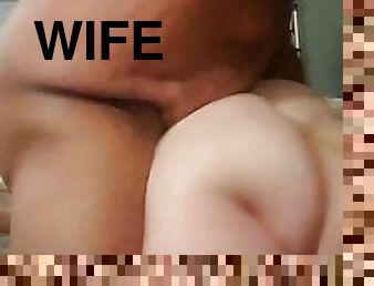 Thick ass PAWG Wife loves riding black bull