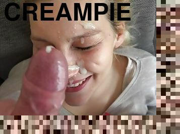 pappa, hårig, gigantisk, fitta-pussy, avsugning, cumshot, milf, hardcore, samling, creampie