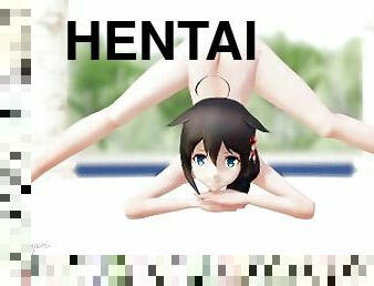 asiático, público, amador, babes, adolescente, japonesa, anime, hentai, engraçado, 3d