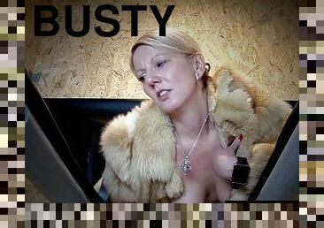 Busty MILF GangBanged in Glory Hole