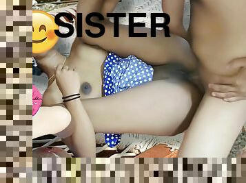 Desi Step Brother Step Sister When They Were Alone In The House Then They Have Sex In Front Of The House