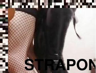 strapon, anal, bdsm, slave, tøs, beskidt, dominans, femidom