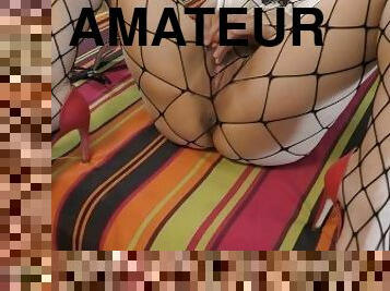 storatuttar, orgasm, fitta-pussy, amatör, fransk, par, fötter, strumpor, nätstrumpor, tuttar