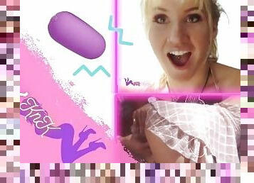 25 years old Kandy FIRST REMOTE VIBRATOR gets inserted in her virgin tight PINK PUSSY - SexKNK