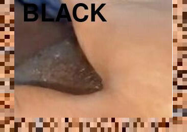black ebony plays with pussy (OnlyFans: @babyruue