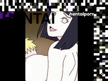 Hinata rides Naruto's big cock - Naruto hentai uncensored