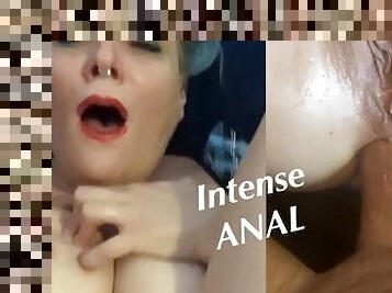 levrette, orgasme, amateur, anal, ejaculation-interne, sale, ejaculation, serrée, trou-du-cul