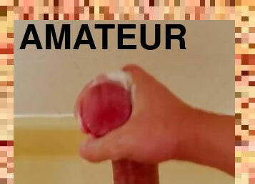 banyo-yapma, mastürbasyon-masturbation, amatör, üstüneyüzüne-boşalma, kocaman-yarak, genç, mastürbasyon, meni, ufak-tefek-kadın, duş