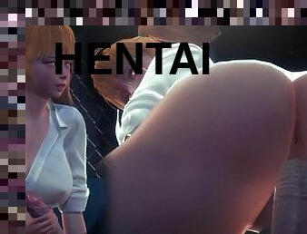 horny, hentai, 3d, parc