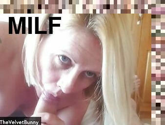 tricherie, femme, amateur, fellation, milf, maman, salope, ejaculation, blonde, mère